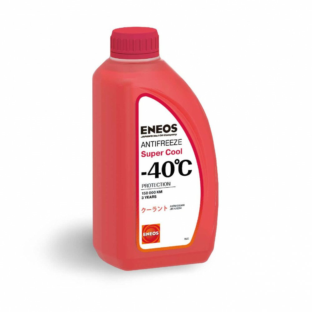 Антифриз, ENEOS Antifreeze Super Cool -40 C 1кг (red)