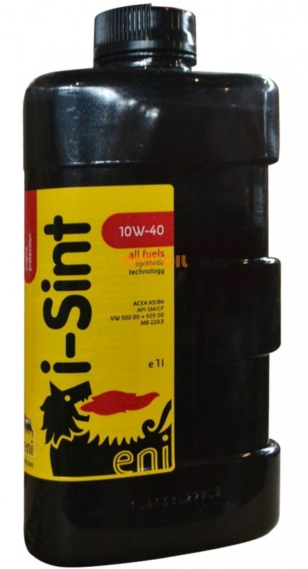 Моторное масло ENI I-Sint, 10W-40, 1л, 8423178020731