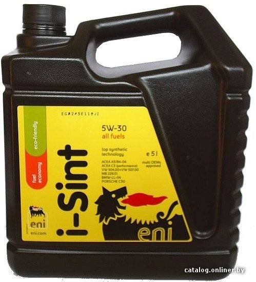 Моторное масло ENI I-Sint, 5W-30, 5л, 8423178020854