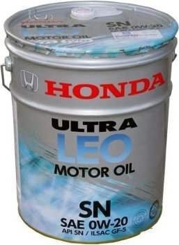 Моторное масло HONDA Ultra LEO-SN, 0W-20, 20л, 08217-99977