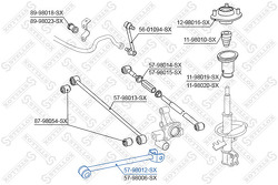 Рычаг задней подвески продольный Toyota Camry SXV10/SXV2#/ACV3# 93>