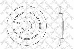 Диск тормозной задний Ford Scorpio 2.0-2.5D/TD 85-94