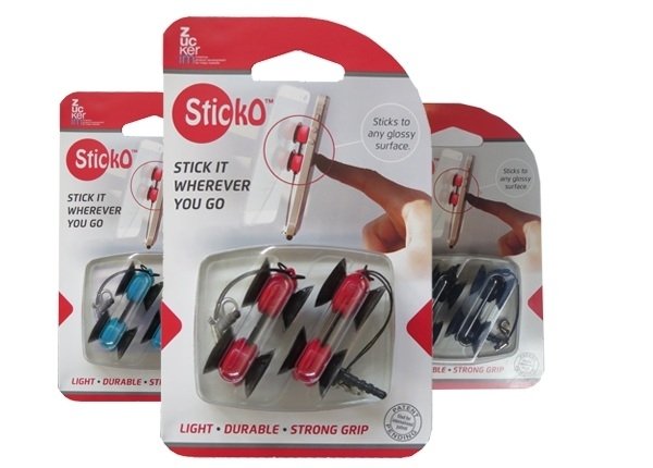 Силиконовый держатель sticko, 2 шт. комплект, sticko, stc02rd