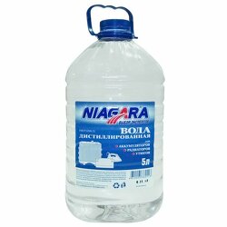 NIAGARA 140943 5L_вода дистиллированная! 5L\