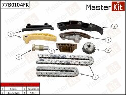 Комплект цепи ГРМ Audi A3/Q7/Volkswagen Bora/Golf IV/Passat/Transporter V AZX/BDL/BKK/CFLA