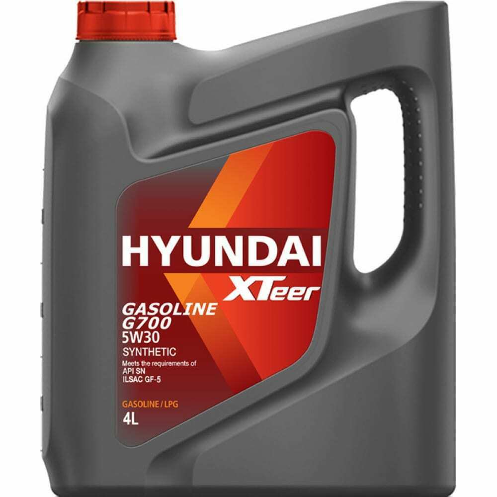 Hyundai xteer gasoline g700 5w-30 (4l)_масло моторн.! синт.\ api sp, ilsac gf-5, gf-6