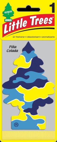Ароматизатор подвесной пластина LITTLE TREES ёлочка ''Пина колада'' (Pina Colada)