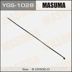 Хомут пластиковый 8,0 x 500 черный MASUMA YGS1028