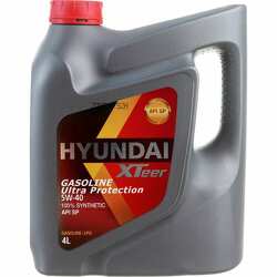 Hyundai xteer gasoline ultra protection 5w-40 (4l)_масло моторн.! синт.\ api sp