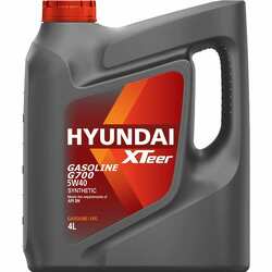 Hyundai xteer gasoline g700 5w-40 (4l)_масло моторн.! синт.\ api sp