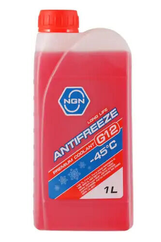 Жидкость охлаждающая NGN G12-45 ANTIFREEZE 1L, 1л