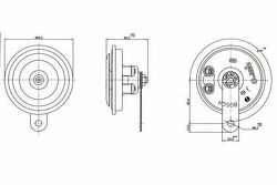 ГОРН NORMALE TONE FC4 12V