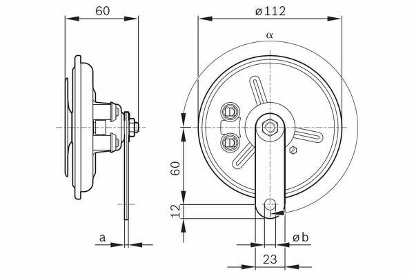 ГОРН NORMALE TONE FD4 24V