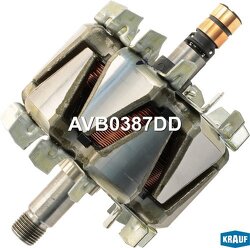 AVB0387DD_Ротор генератора !12v D103.2 L160.3 \MB 208 2.3 Diesel 11.1988-02.1996, E 200 2.0 01.1996
