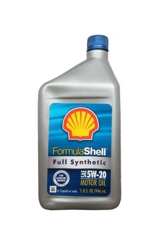 Моторное масло SHELL Formula Shell Full Synthetic Motor Oil SAE 5W-20 (0,946л)