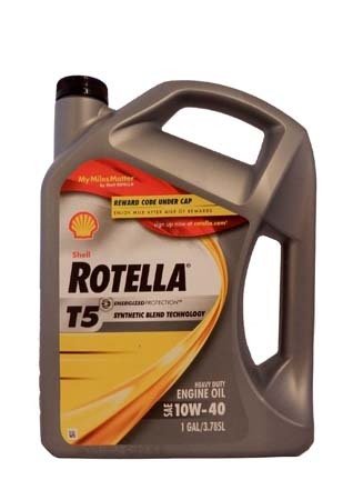 Моторное масло SHELL Rotella T5 SAE 10W-40 (3,785л)