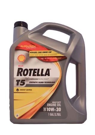 Моторное масло SHELL Rotella T5 SAE 10W-30 (3,785л)