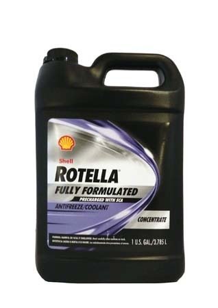 Антифриз концентрированный, синий SHELL Rotella Fully Formulated Coolant/Antifreeze With SCA Concent