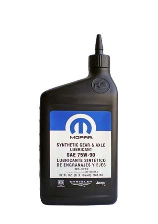 Трансмиссионное масло MOPAR Synthetic Gear Axle Lubricant SAE 75W-90 (0,946л)