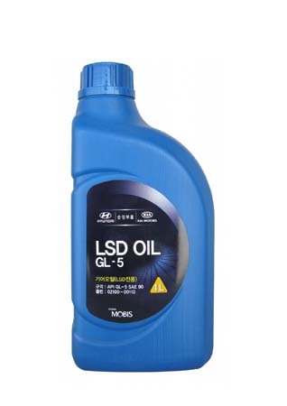 Масло трансмиссионное mobis lsd oil 90 gl 5 1l