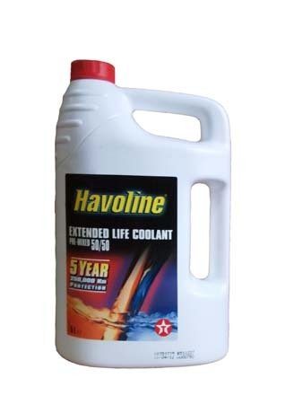 Антифриз готовый к прим. красный TEXACO Havoline Extended Life Coolant Pre-mixed 50/50 (5л)