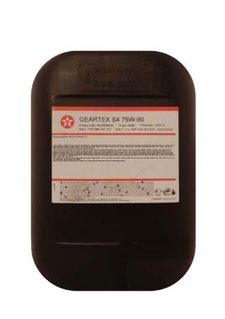 Трансмиссионное масло TEXACO Geartex S4 SAE 75W-90 (20л)