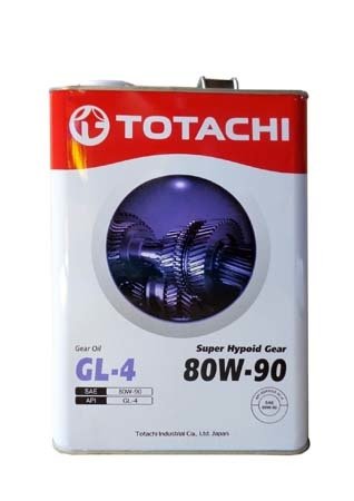 Трансмиссионное масло TOTACHI Super Hypoid Gear GL-5 SAE 80/90 (4л)