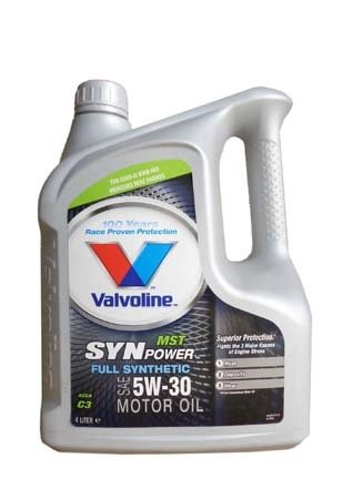 Моторное масло VALVOLINE Synpower MST SAE 5W-30 (4л)