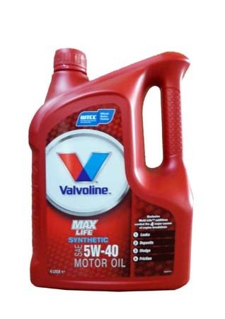 Моторное масло VALVOLINE Maxlife Synthetic SAE 5W-40 (4л)