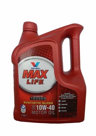 Моторное масло VALVOLINE Maxlife SAE 10W-40 (4л)