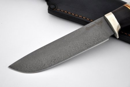 Нож Кречет (булат, мореный граб, рог лося), KNIFE YARD, 00521