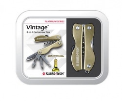 Мультиинструмент Vintage Corkscrew Tool 8-in-1 Platinum Series