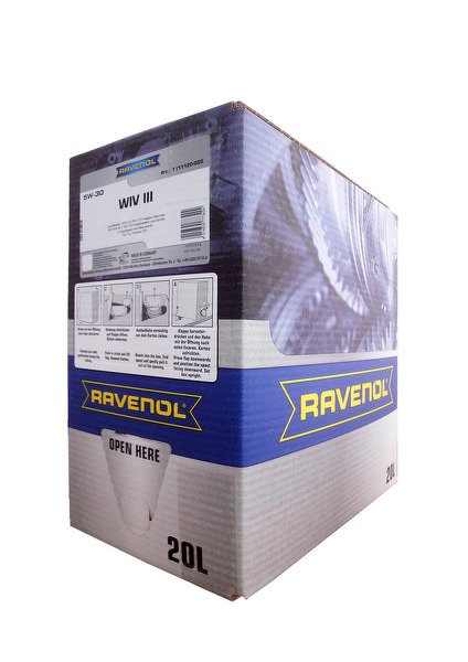 Моторное масло RAVENOL WIV III, 5W-30, 20л, 4014835773424