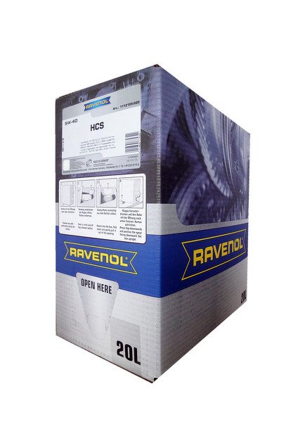 Моторное масло RAVENOL HCS, 5W-40, 20л, 4014835774322