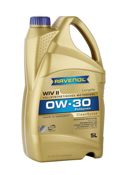 Моторное масло RAVENOL WIV, 0W-30, 5 л, 4014835718456