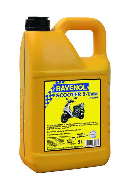Моторное масло RAVENOL Scooter 2-Takt, 5 л, 4014835637955