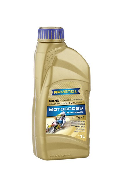 Моторное масло RAVENOL Motocross Powersynth 2T, 1л, 4014835803756