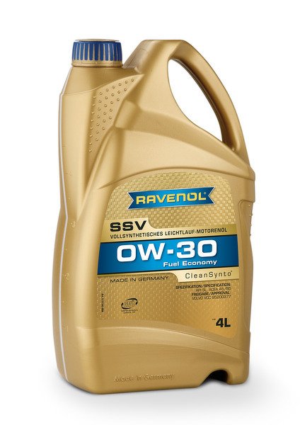 Моторное масло RAVENOL SSV Fuel Economy, 0W-30, 4л, 4014835842489