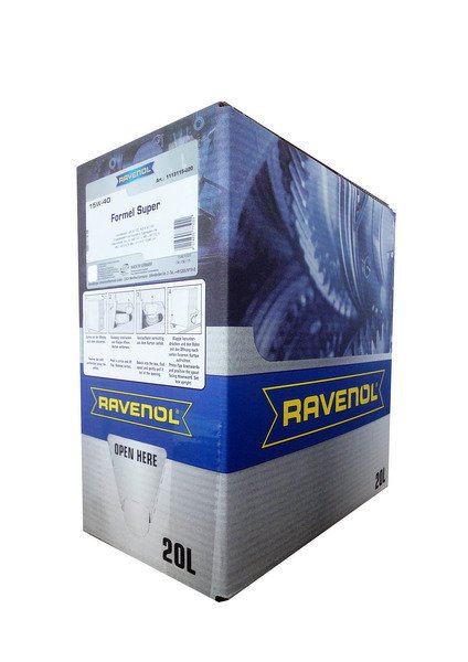 Моторное масло RAVENOL FORMEL SUPER, 15W-40, 20л, 4014835775022