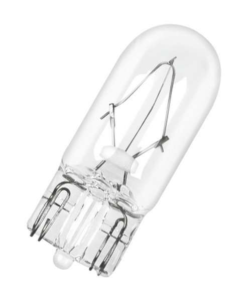 Лампа накаливания (безцокольная) габариты передние w5w 24v w2.1x9.5d omn