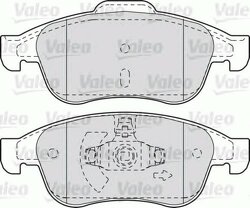 Колодки дисковые, VALEO, 601045