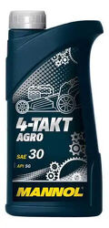 Масло моторное минеральное "4-takt agro 30", 1л