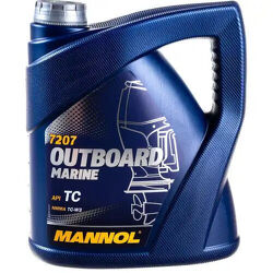 Mannol outboard marine 4 л. полусинтетическое моторное масло 2