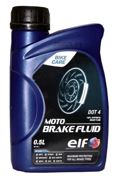 ELF MOTO BRAKE FLUID DOT 5.1_жидкость тормозная! 0.5L для мотоциклов