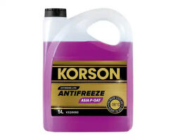 Жидкость охлаждающая KORSON ASIA Р-ОАТ purple -36 5L, 5л