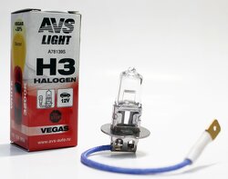 Галогенная лампа AVS Vegas H3.12V.55W.1шт