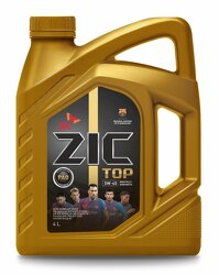 Масло ZIC 5/40 TOP SN/CF синтетическое 4 л