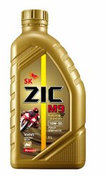 ZIC M9 Racing 4T 10W50 (1L) масло моторное для мото синт. API SN, JASO MA2