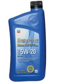 Моторное масло CHEVRON Supreme Motor Oil SAE 5W-20 (0,946л)