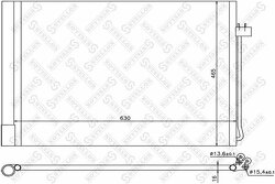 Радиатор конд. BMW X5 E70/X6 E71 3.0Si-5.0i/3.0D/SD/3.5D 07>